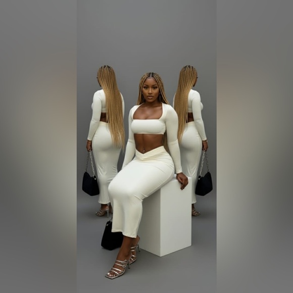 PR BEST CURVYS Dresses & Skirts - Sexy Skirt Womenswear Lady Comfort Basic Spandex Long Sleeve Comfortable